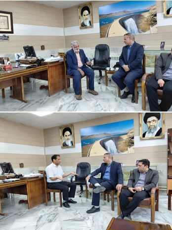 دیدار مدیرعامل شرکت آب منطقه‌ای مرکزی با کشاورزان و بهره‌برداران شهرستان ساوه